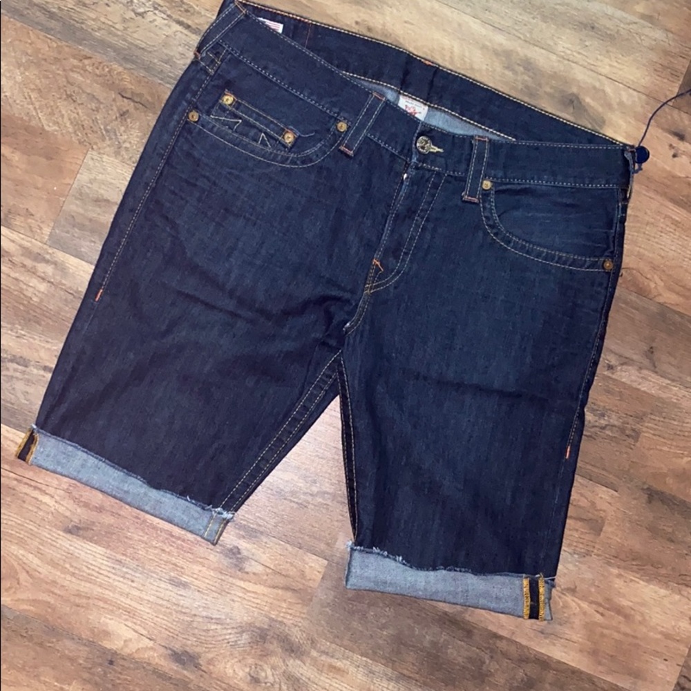 True Religion Jean Shorts